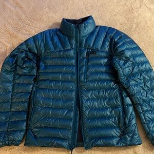 Outdoor Research Helium Down Jacket, size Medium